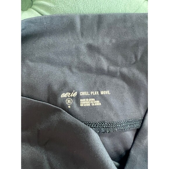 Aerie Buttersoft Dark Blue Leggings Extra Large XL - Picture 6 of 7